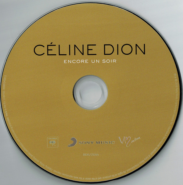 Celine Dion  Encore Un Soir; Deluxe edition 1 : CD